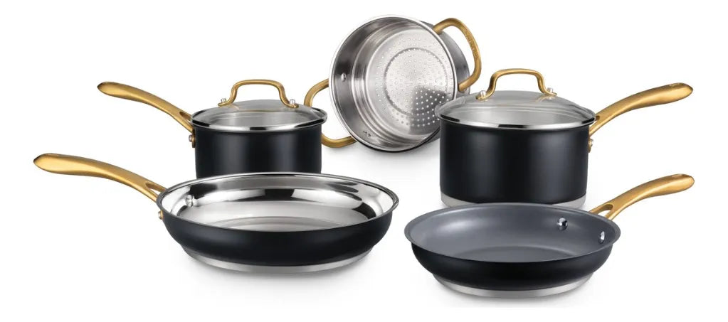 BATERÍA DE COCINA CUISINART 7piezas